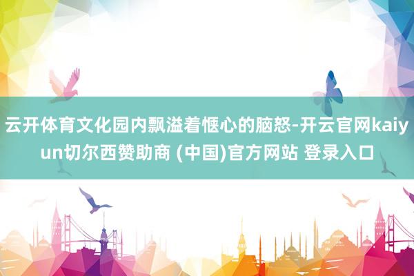 云开体育文化园内飘溢着惬心的脑怒-开云官网kaiyun切尔西赞助商 (中国)官方网站 登录入口